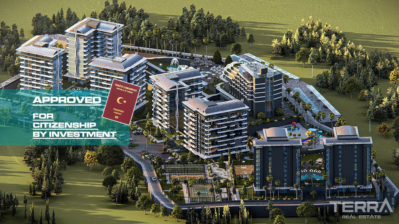 Luxury Citizenship Approved Flats in Alanya with 5 Star Hotel Features