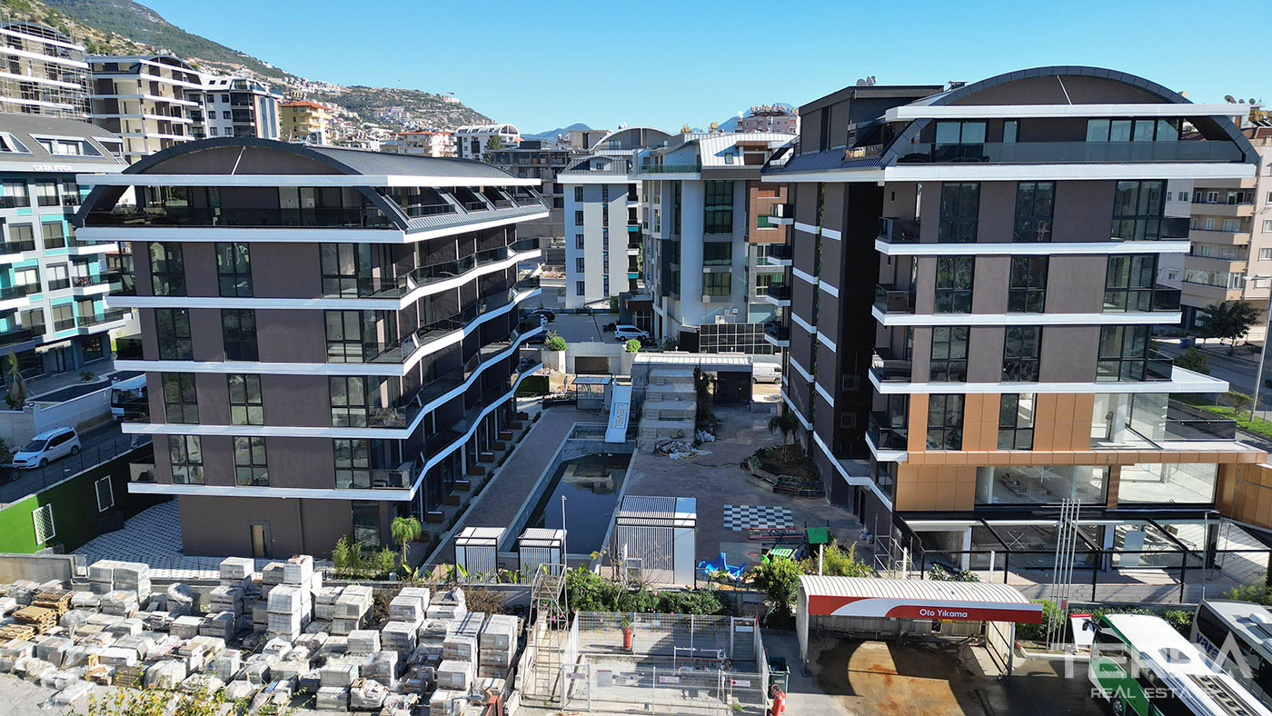 Sea View Apartments in the Center of Alanya, 450 m from the Beach - 102147