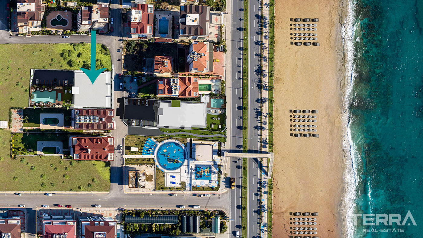 Sea View Alanya Apartment Near the Beach with Top Quality Materials - 75768
