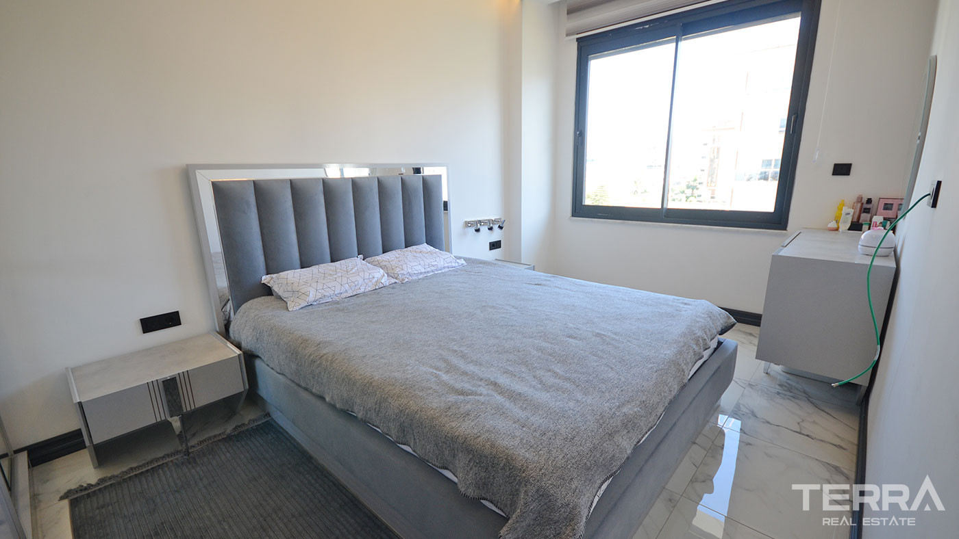 Sea View Alanya Apartment Near the Beach with Top Quality Materials - 75778