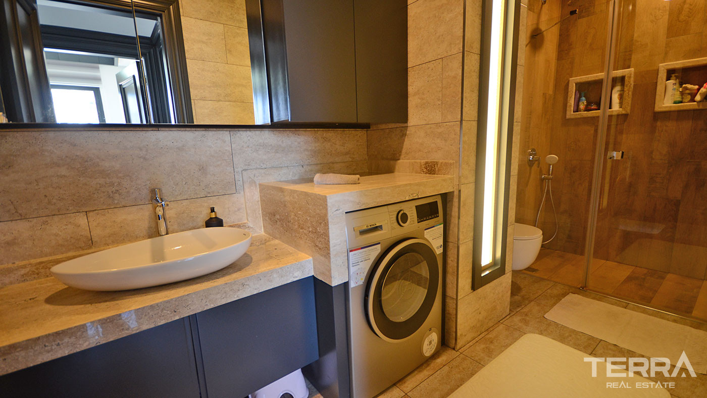 Sea View Alanya Apartment Near the Beach with Top Quality Materials - 75781