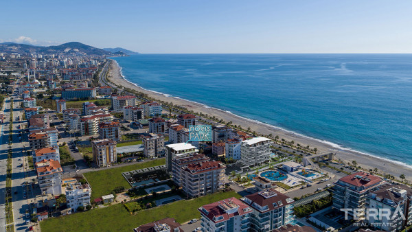 Sea View Alanya Apartment Near the Beach with Top Quality Materials