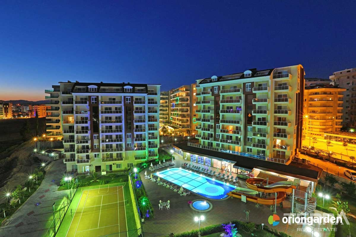 Orion Garden — Leiligheter til salgs i Alanya, Avsallar, Tyrkia
