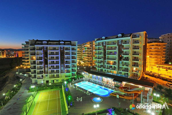 Orion Garden — Leiligheter til salgs i Alanya, Avsallar, Tyrkia