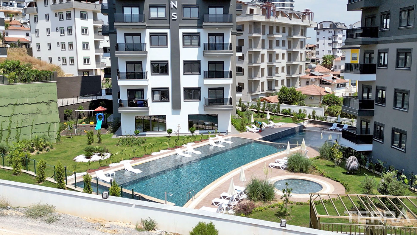 Rich Social Facilities and Shuttle Service from Luxury Alanya Flats - 99493