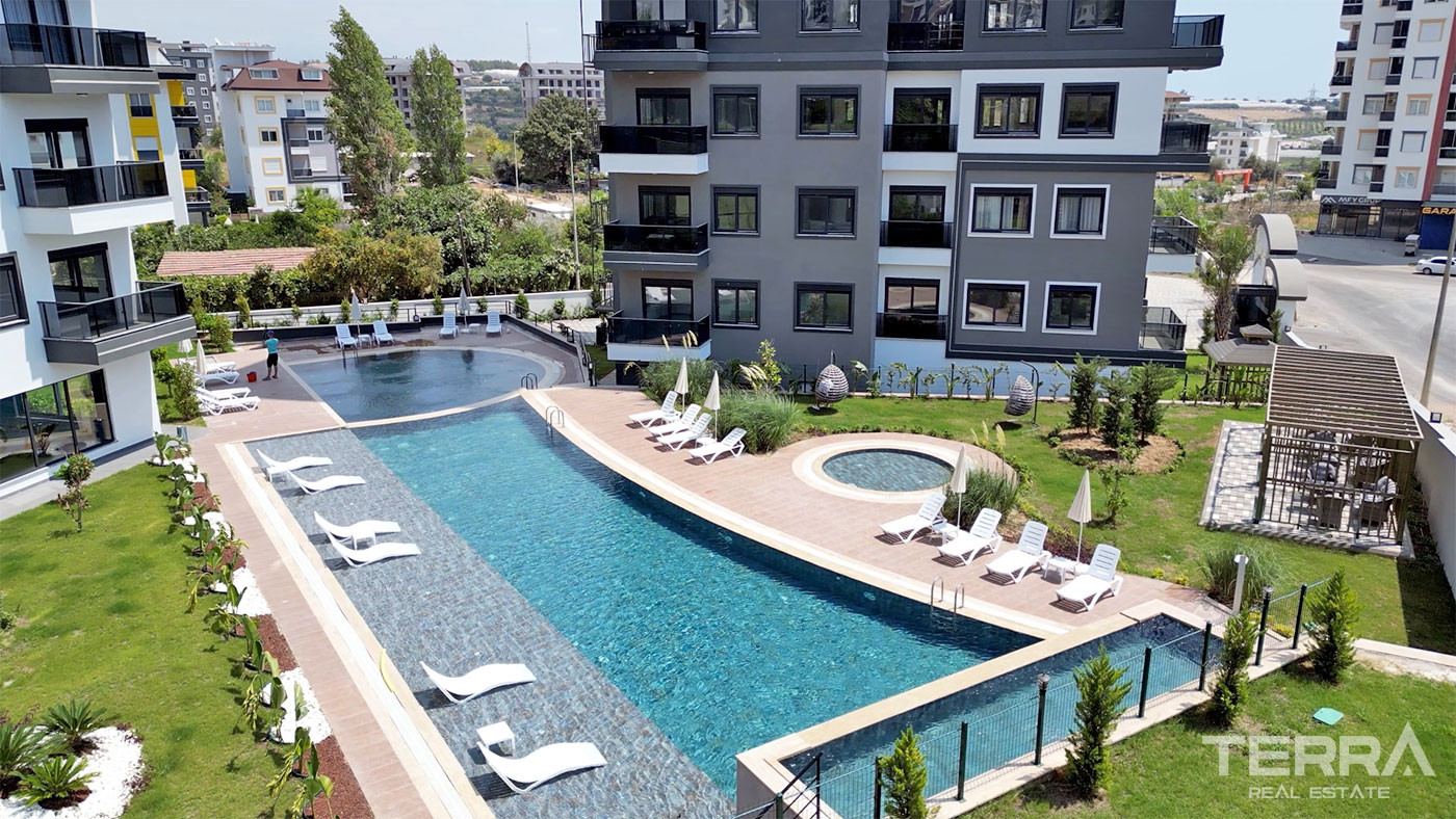 Rich Social Facilities and Shuttle Service from Luxury Alanya Flats - 99494