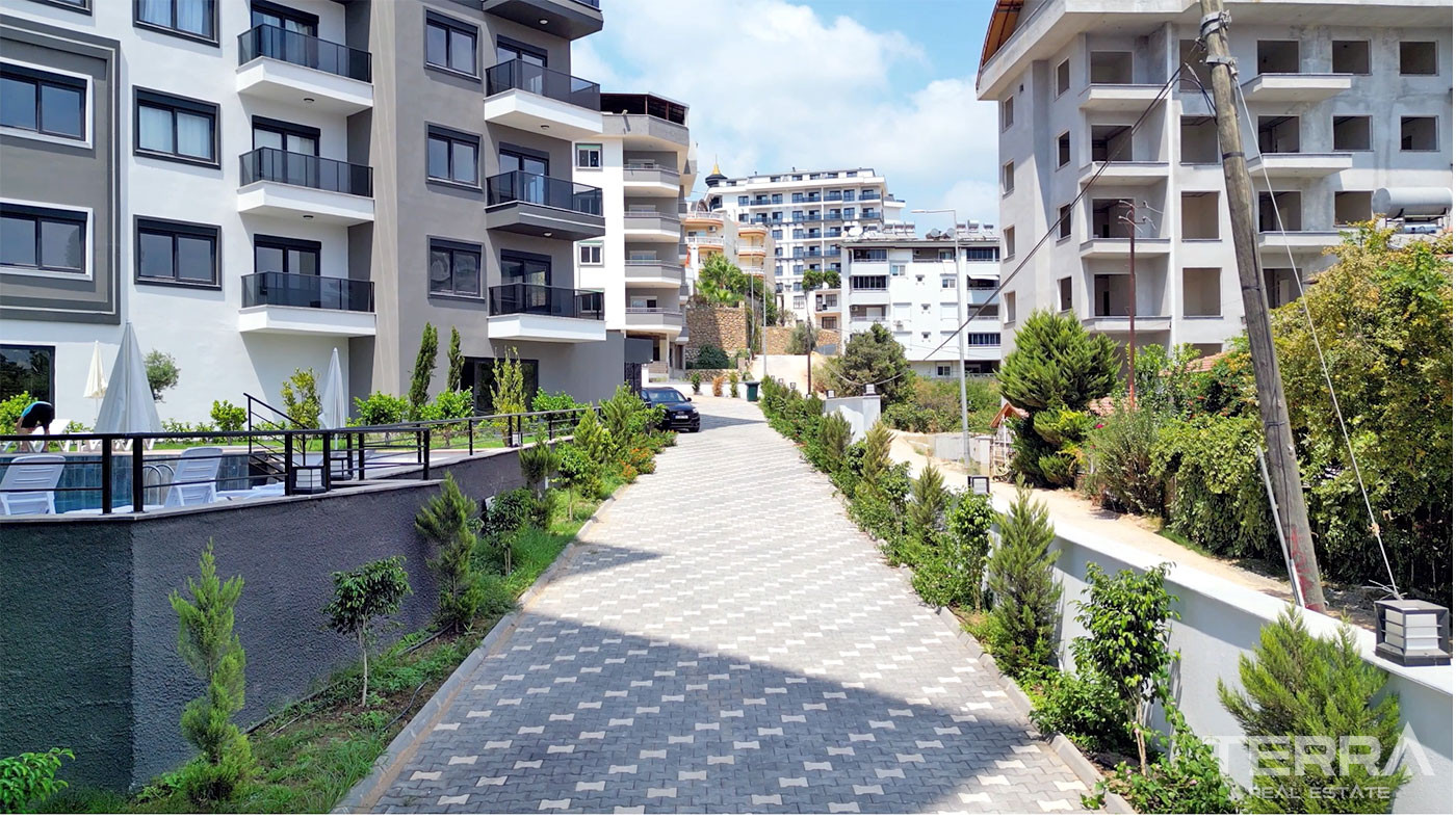 Rich Social Facilities and Shuttle Service from Luxury Alanya Flats - 99496