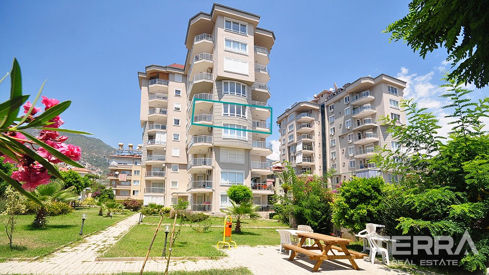 2 bedroom apartment for sale in central Alanya City - 2765