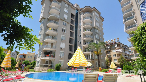 3-Zimmer Apartment zu verkaufen in zentralen Alanya City