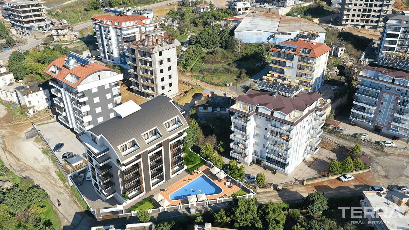 New Apartments in a Serene Setting of Alanya Offer Bargain Prices - 76049