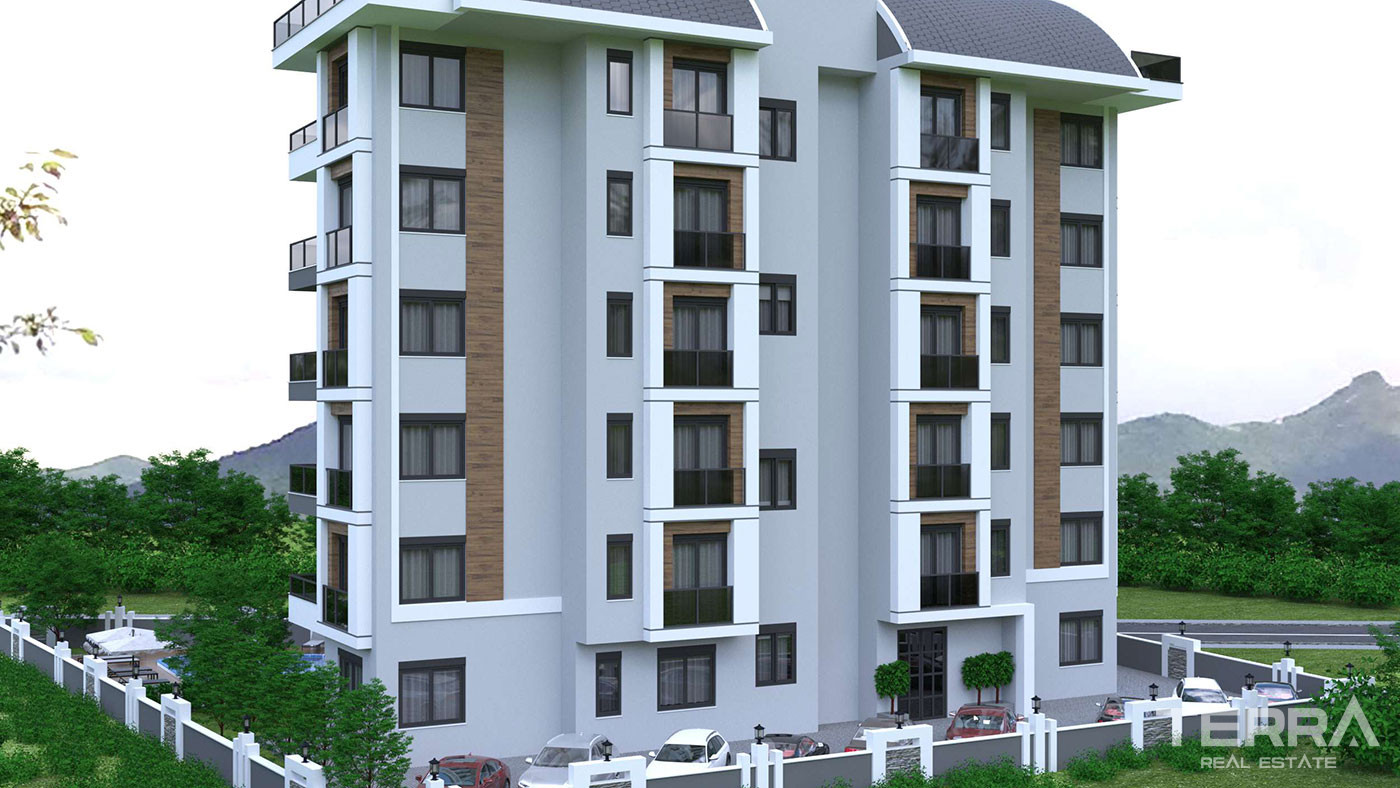 New Apartments in a Serene Setting of Alanya Offer Bargain Prices - 76055