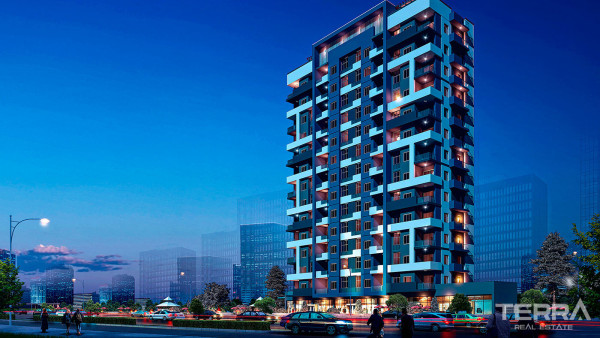 Sea View Flats with Top Class Materials in Mersin, Mezitli