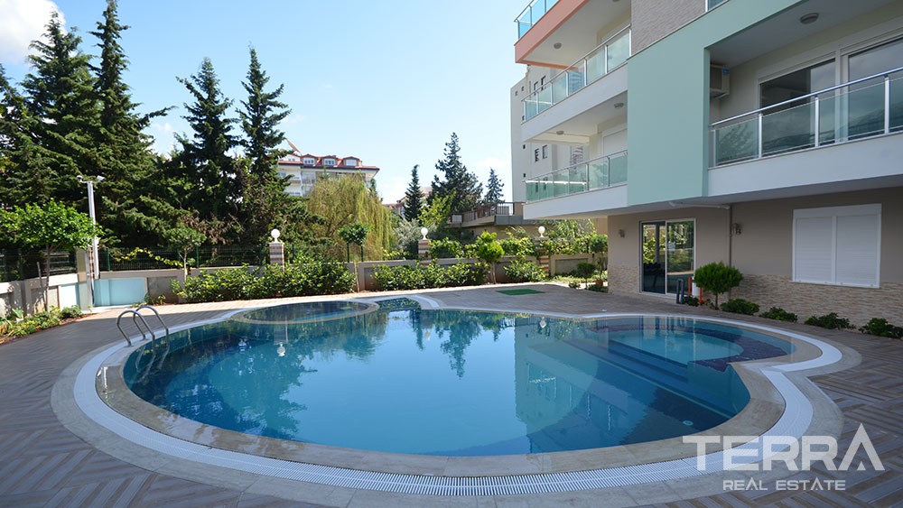 1 bedroom apartment at sea front location in Kestel Alanya - 2798