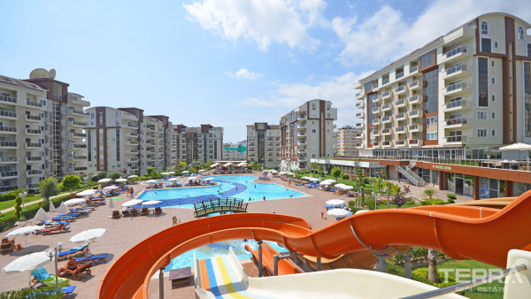 Omfattende sociale faciliteter fra Luxury Orion City Apartment i Alanya