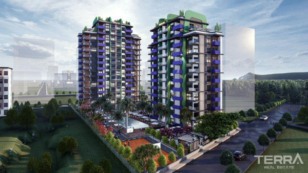 Mersin Sea View Apartments for Sale Offering Various Social Activities