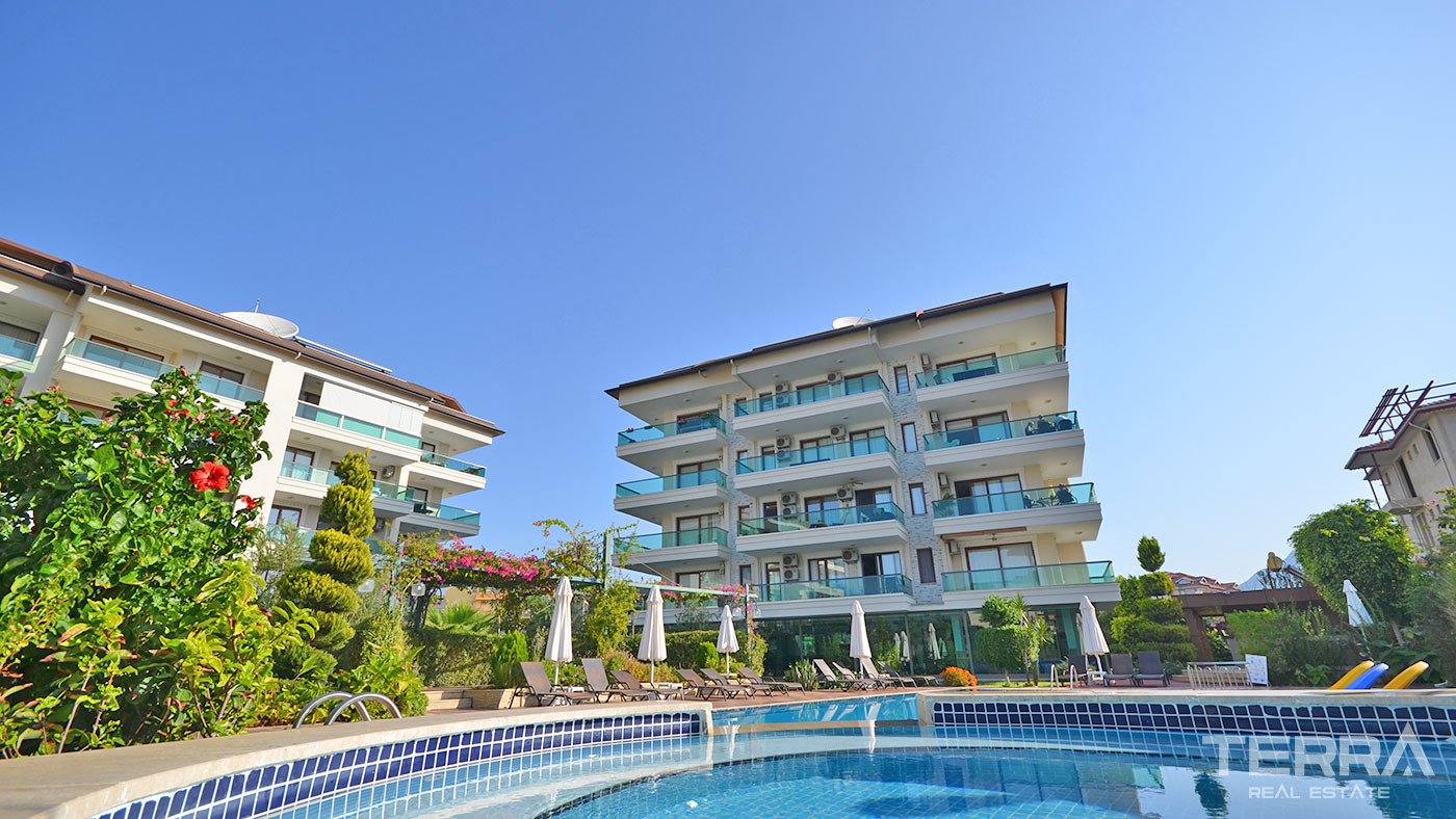 Ready to Move 1+1 Apartment in Alanya with Rich Social Facilities - 76181