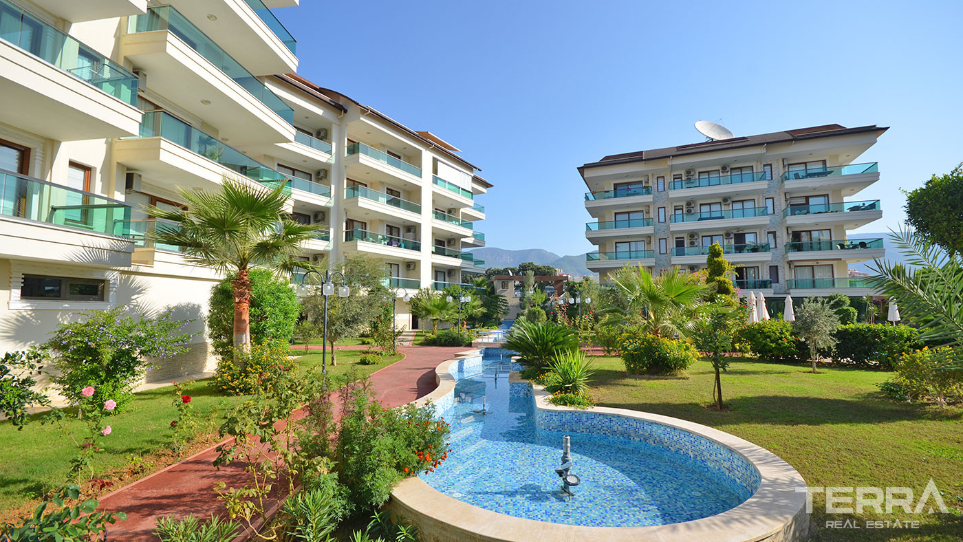 Ready to Move 1+1 Apartment in Alanya with Rich Social Facilities - 76187