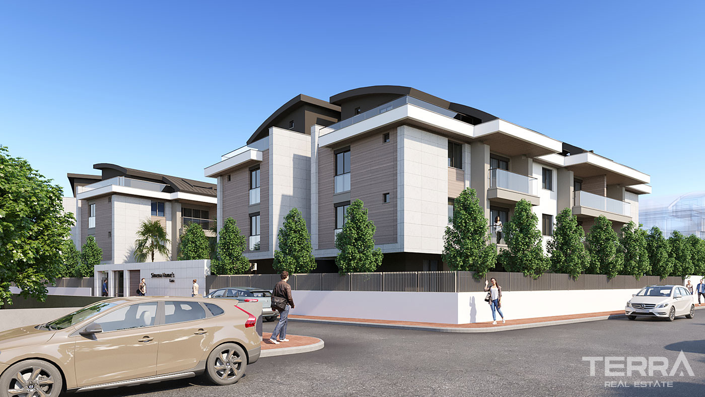 Apartments with Luxury Touches in a Low-Rise Complex in Antalya, Lara - 76446