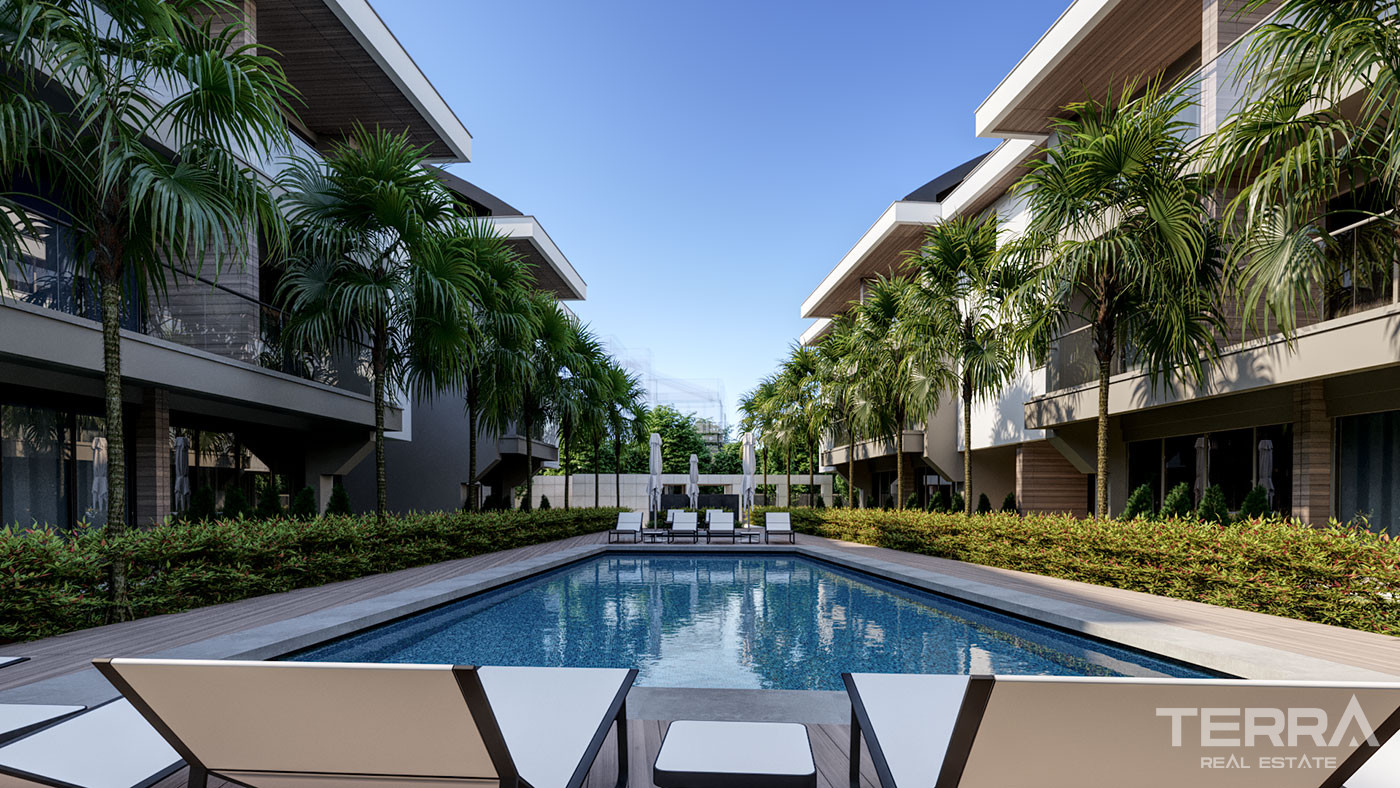 Apartments with Luxury Touches in a Low-Rise Complex in Antalya, Lara - 76450