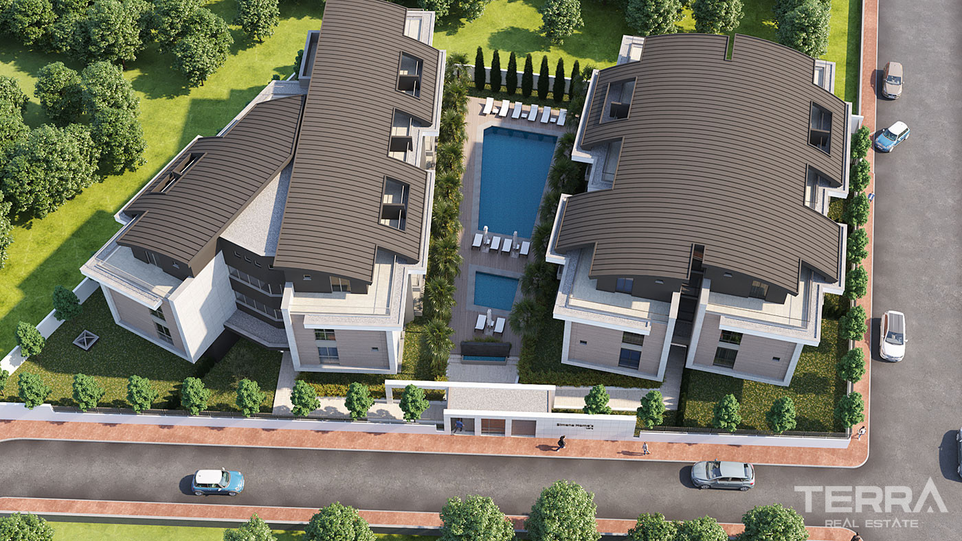 Apartments with Luxury Touches in a Low-Rise Complex in Antalya, Lara - 76451
