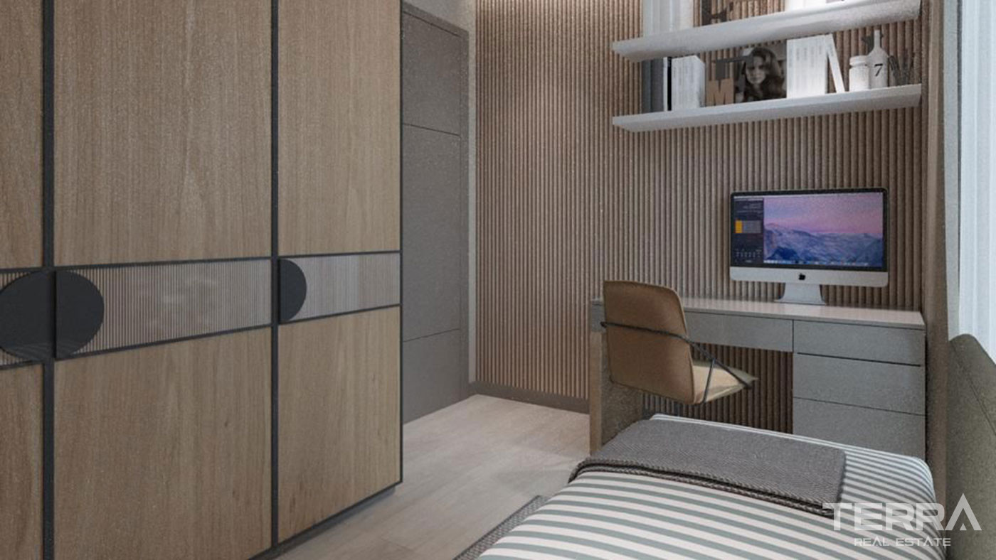 Apartments with Luxury Touches in a Low-Rise Complex in Antalya, Lara - 76453