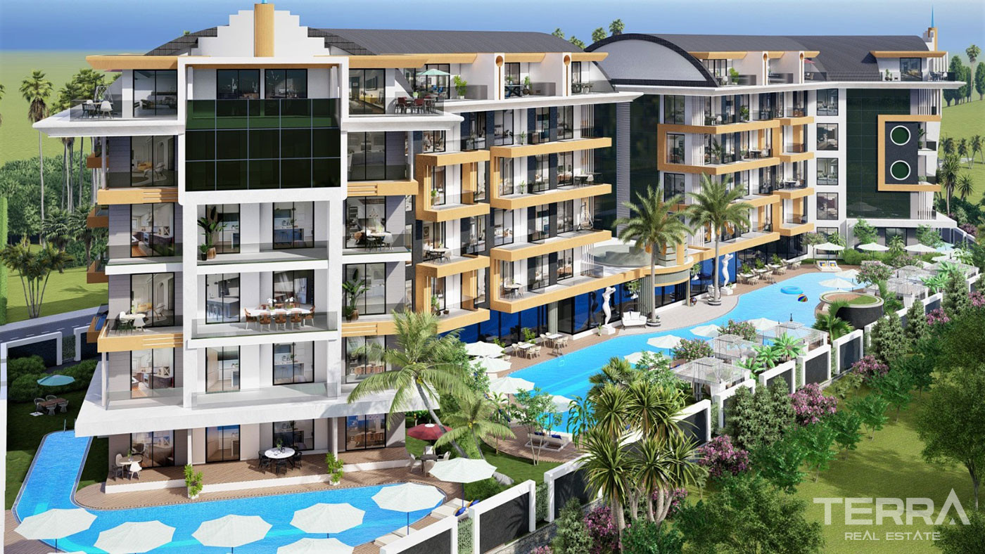 Luxury Lifestyle at Smartly Designed Apartments in Alanya