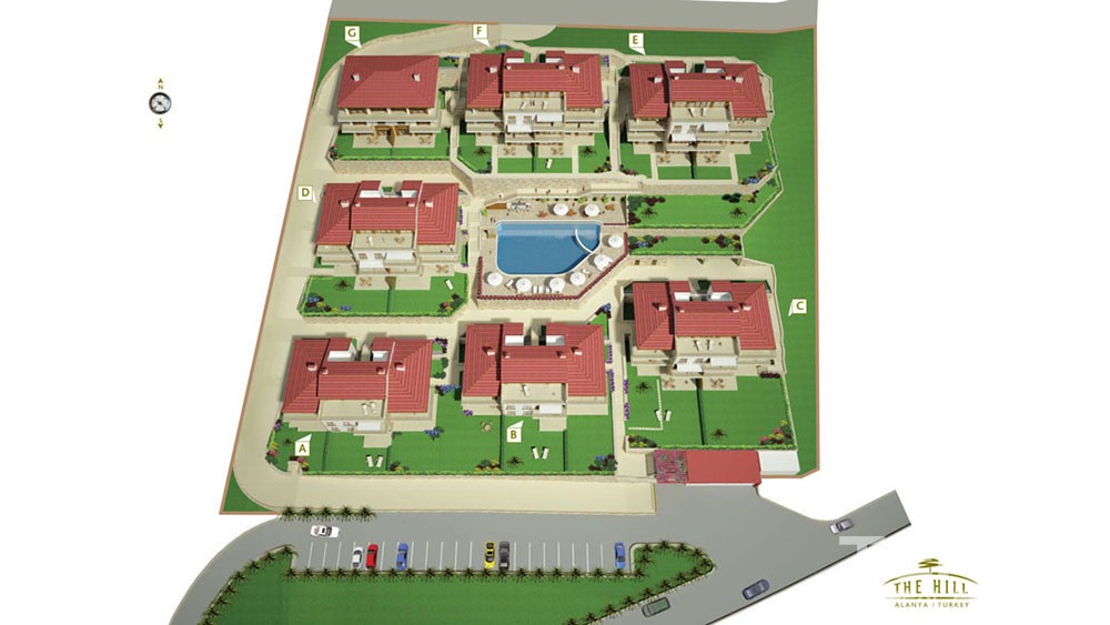 Luxus-Apartments in Konakli, Alanya nur 400 m zum Strand - 2842