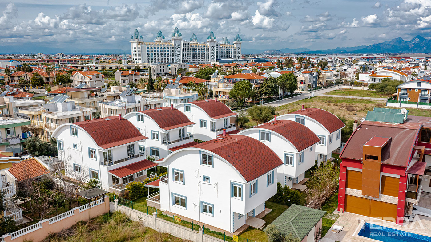 Citizenship Approved Belek Villas in Antalya with Traditional Design - 76770
