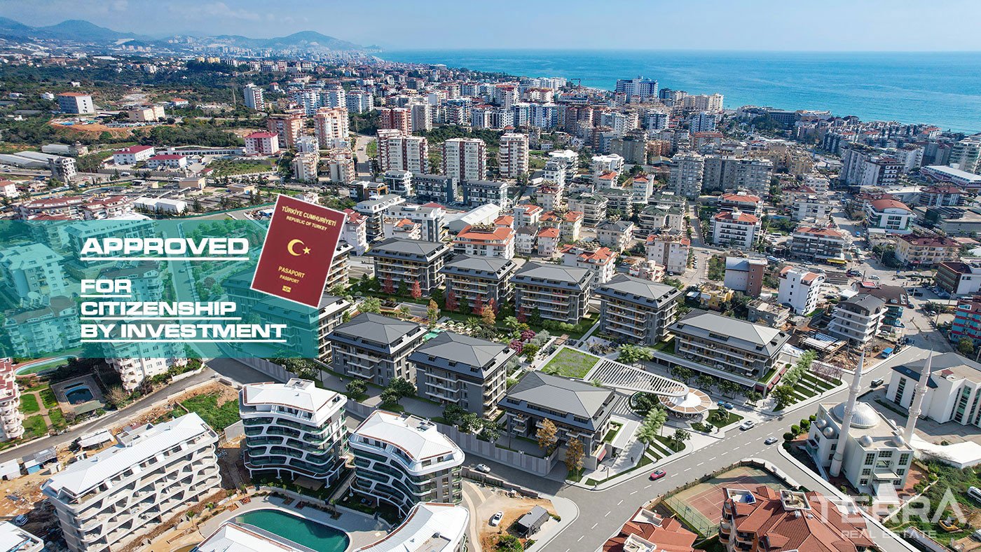 Citizenship Approved Alanya Apartments with Exclusive Social Amenities