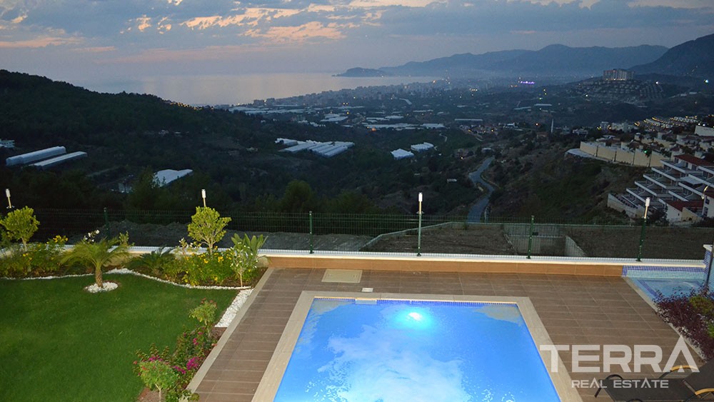 Freistehende Luxus-Villen zu verkaufen in Kargicak, Alanya - 2883