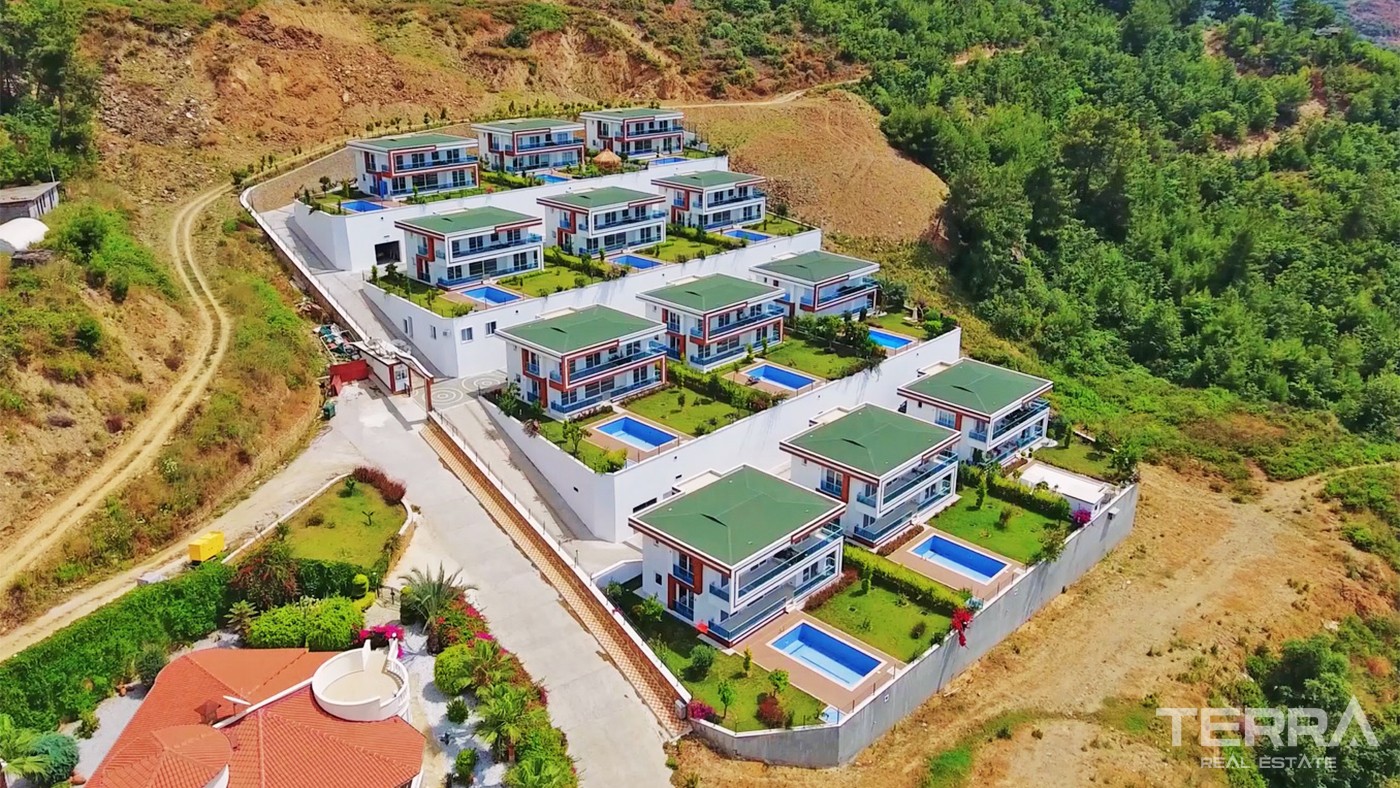 Freistehende Luxus-Villen zu verkaufen in Kargicak, Alanya - 33979