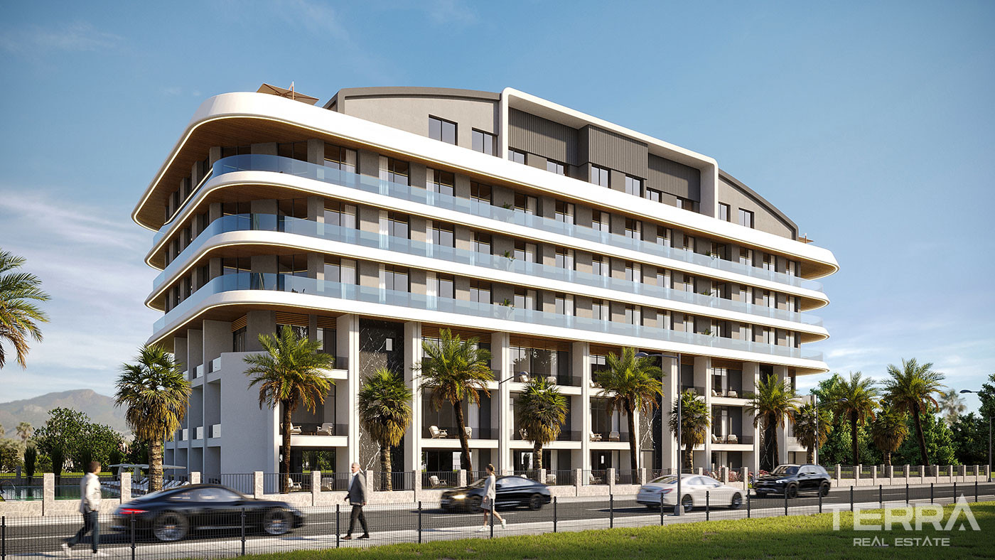 New Antalya Apartments with Luxurious Features in Konyaaltı Hurma