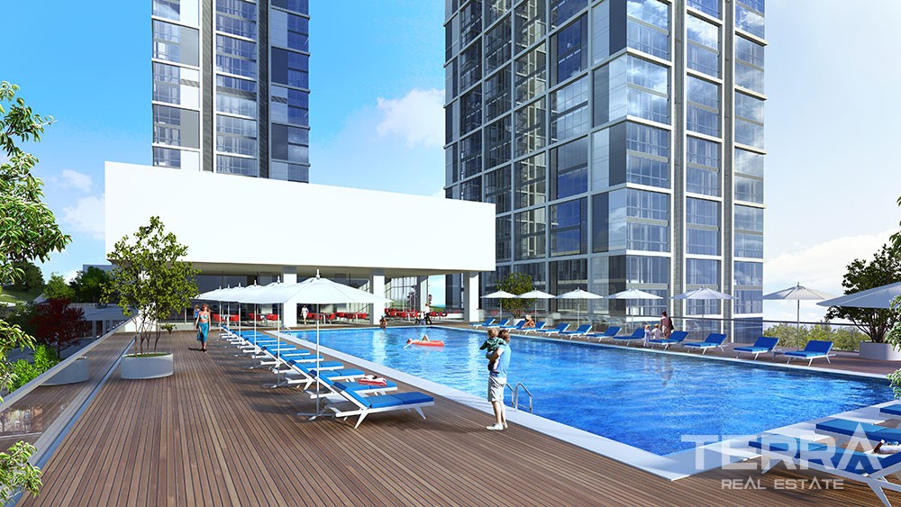 Luxury apartments for sale at Miks in Kucukcekmece, Istanbul - 2914