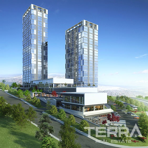 Luxury apartments for sale at Miks in Kucukcekmece, Istanbul - 2916
