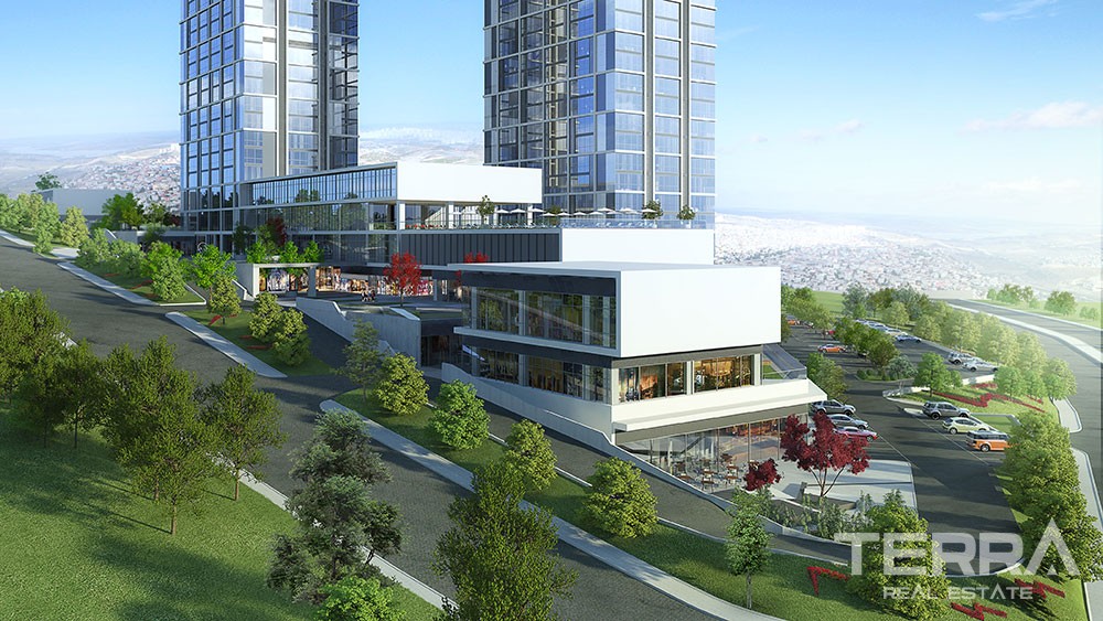 Luxury apartments for sale at Miks in Kucukcekmece, Istanbul - 2917