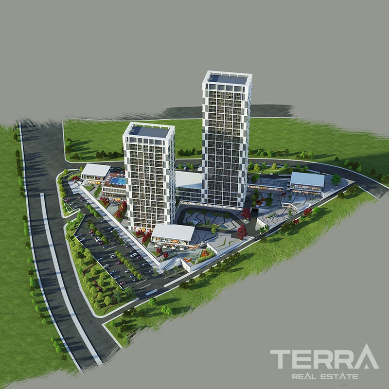 Luxury apartments for sale at Miks in Kucukcekmece, Istanbul - 2920