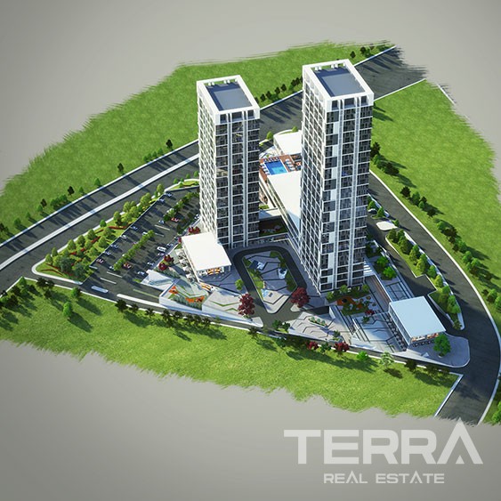 Luxury apartments for sale at Miks in Kucukcekmece, Istanbul - 2921