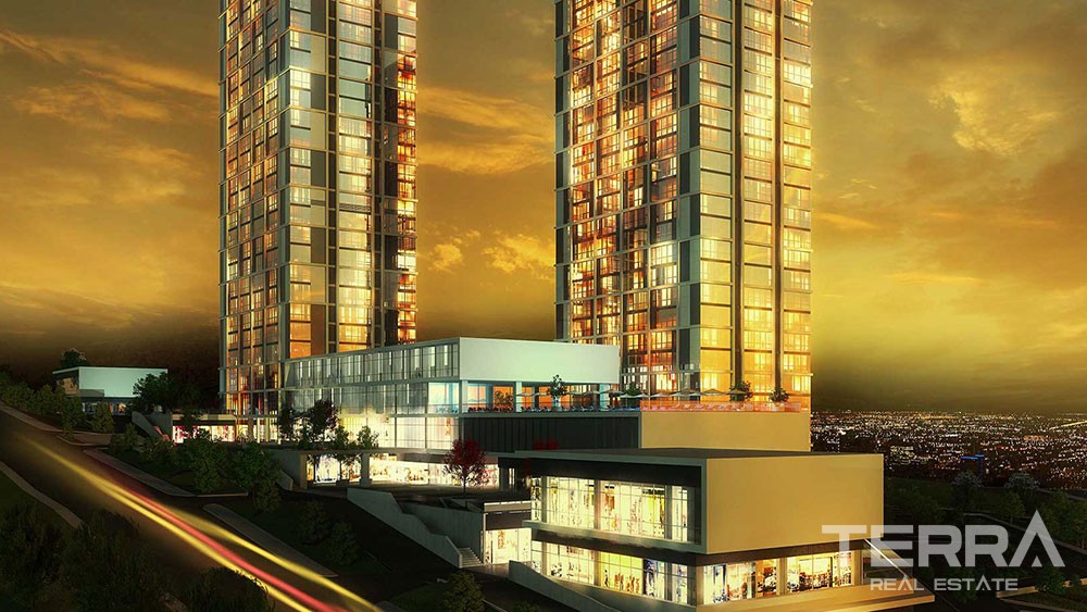 Luxury apartments for sale at Miks in Kucukcekmece, Istanbul - 2923
