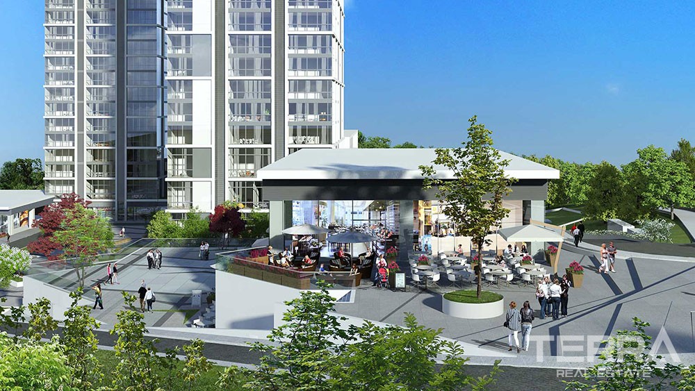 Luxury apartments for sale at Miks in Kucukcekmece, Istanbul - 2937