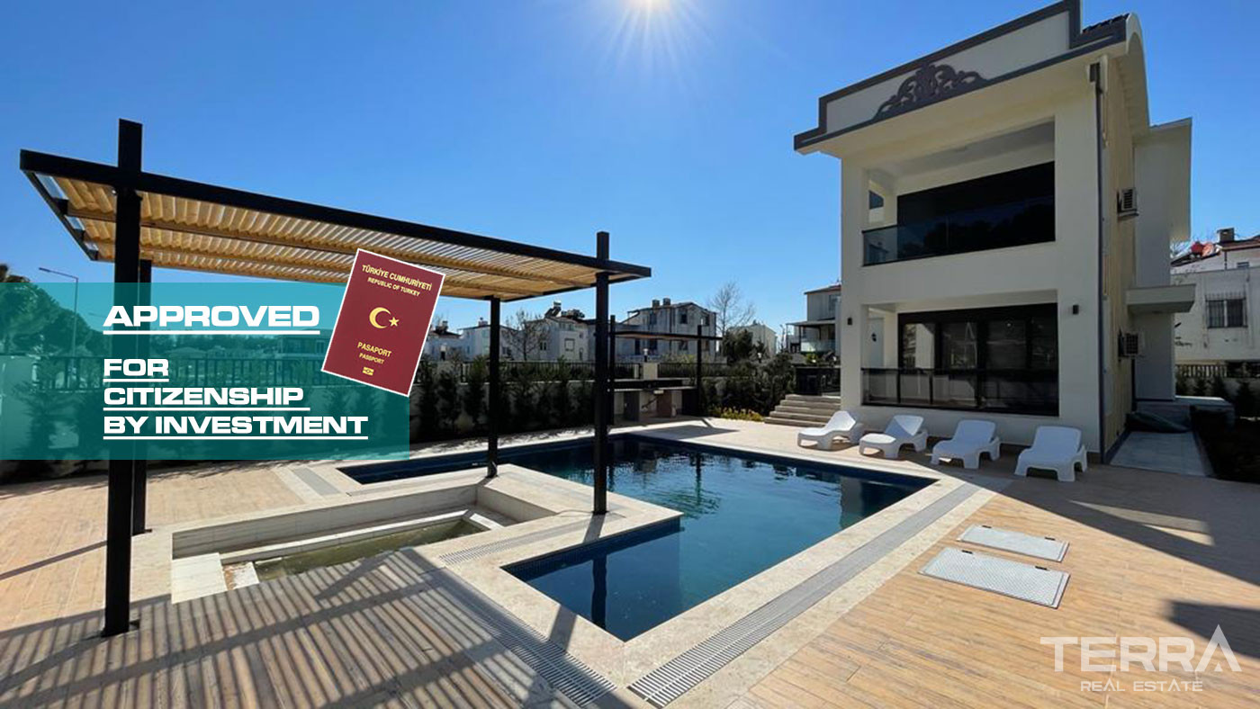 Brand New Exclusive Villa in Belek, Antalya Suitable For Citizenship