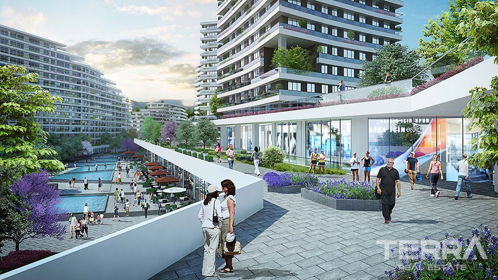 Luxury apartments for sale in Bahçeşehir, Istanbul - 2943