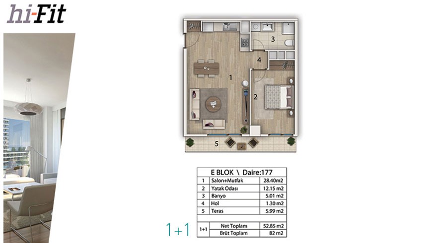 Luxury apartments for sale in Bahçeşehir, Istanbul - 2950