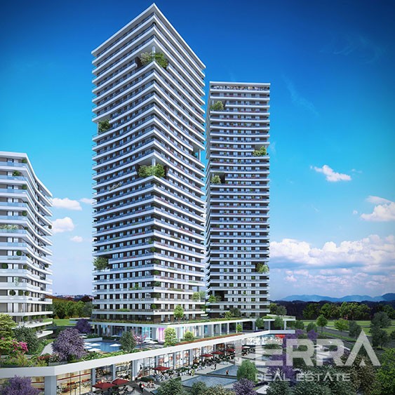 Luxury apartments for sale in Bahçeşehir, Istanbul - 2959