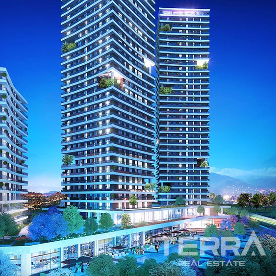 Luxury apartments for sale in Bahçeşehir, Istanbul - 2962