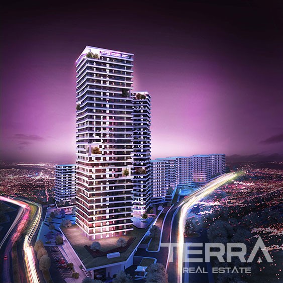 Luxury apartments for sale in Bahçeşehir, Istanbul - 2964