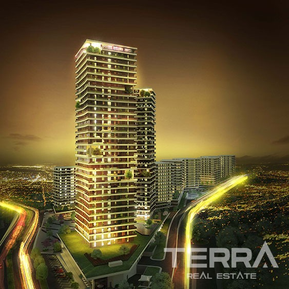Luxury apartments for sale in Bahçeşehir, Istanbul - 2965