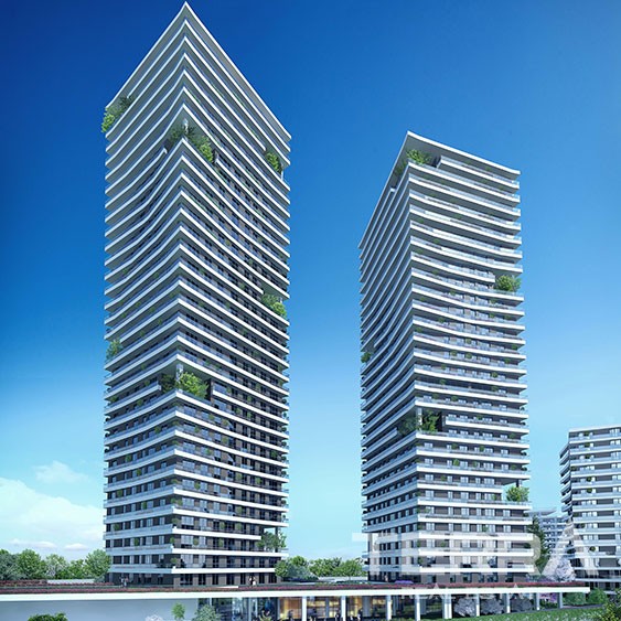 Luxury apartments for sale in Bahçeşehir, Istanbul - 2966