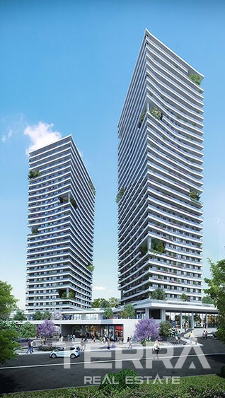 Luxury apartments for sale in Bahçeşehir, Istanbul - 2967