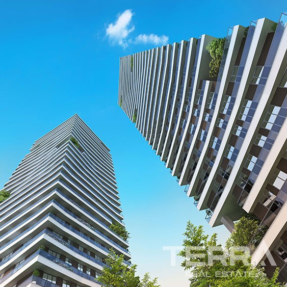 Luxury apartments for sale in Bahçeşehir, Istanbul - 2971