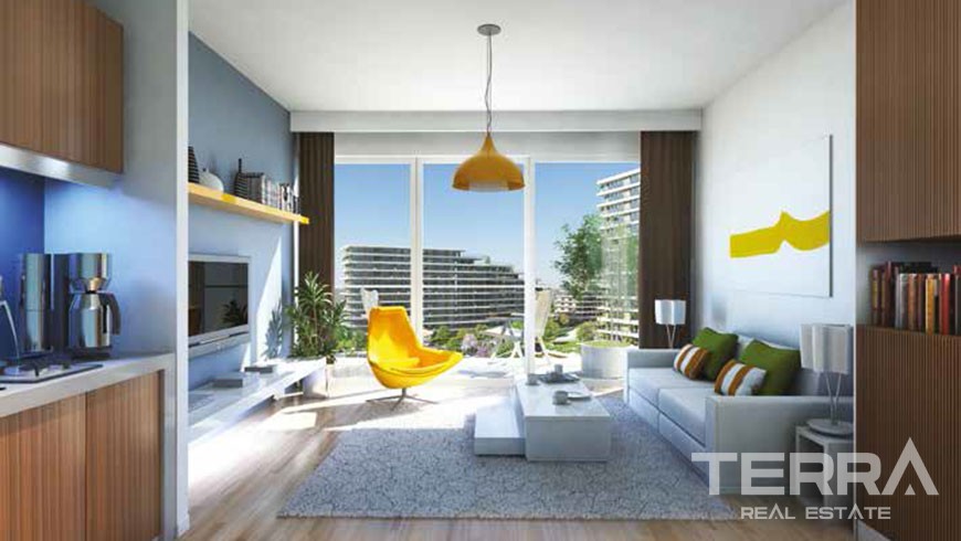 Luxury apartments for sale in Bahçeşehir, Istanbul - 2977